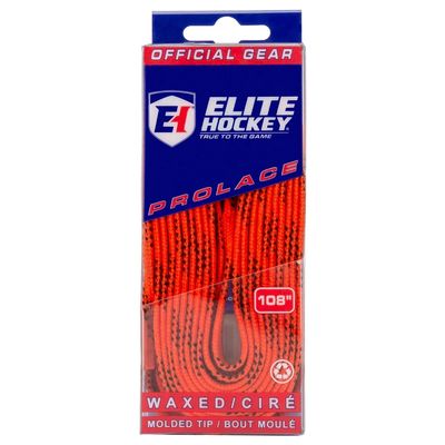 Elite Prolace Waxed Molded Tip Skate Slipper Orange Elite Prolace Waxed Molded Tip Skate Slipper Orange