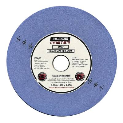 Skate Sharpening Wheel 8" Blue