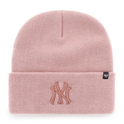 New York Yankees '47 Haymaker Cuff Knit -Pipo Dusty Rose New York Yankees '47 Haymaker Cuff Knit -Pipo Dusty Rose