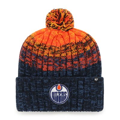 Edmonton Oilers '47 Cascade Cuff Knit -Pipo Edmonton Oilers '47 Cascade Cuff Knit -Pipo