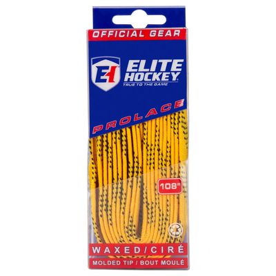 Elite Prolace Waxed Molded Tip Skate Slipper Yellow Elite Prolace Waxed Molded Tip Skate Slipper Yellow