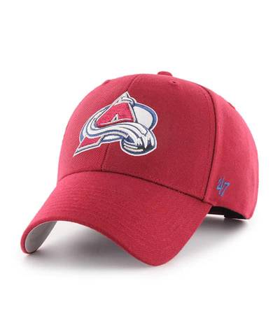 Colorado Avalanche 47' MVP Cap Burgundy Colorado Avalanche 47' MVP Cap Burgundy