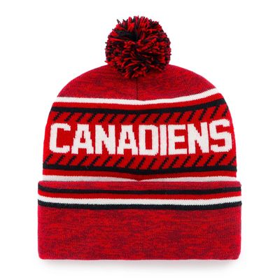 Montreal Canadiens '47 Ice Cuff Pom Knit -Pipo Montreal Canadiens '47 Ice Cuff Pom Knit -Pipo
